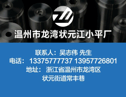 温州市龙湾状元江小平厂